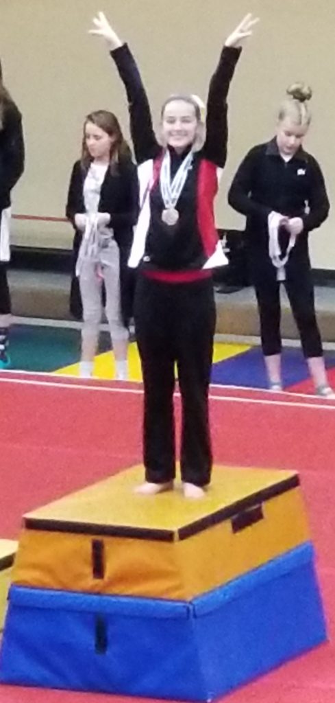 1st place pose at Gypsum meet